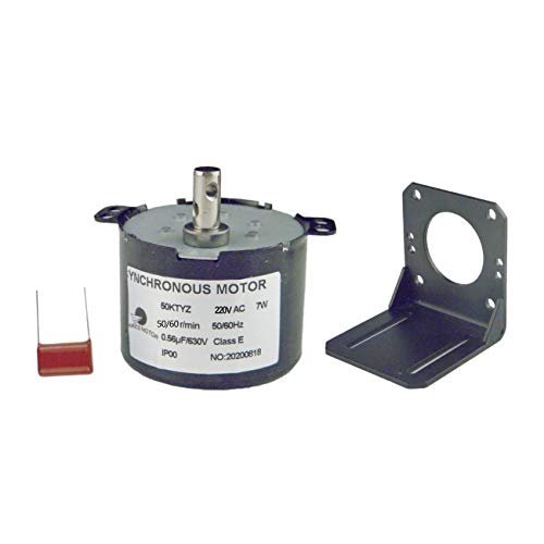 CHANCS Mini-Getriebemotor Langsamlauf 50KTYZ 220V 50-60RPM Micro AC Motor Sitzhalterung CHANCS Mini-Getriebemotor Langsamlauf 50KTYZ 220V 50-60RPM Micro AC Motor Sitzhalterung von CHANCS