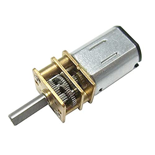 CHANCS Motor mit variabler Drehzahl N20 DC 12V 400RPM Getriebe Mikro-Elektromotor mit Getriebedrehmoment für elektronisches Spielzeug Mechanische Arme von CHANCS