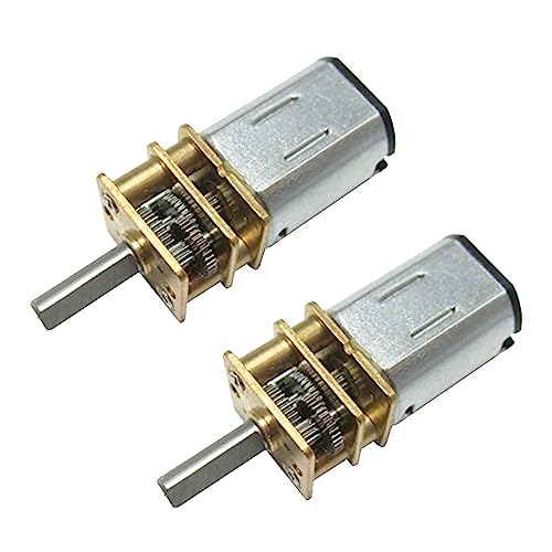 CHANCS N20 DC Mini Elektromotor 3V 300RPM Shaft Length 10mm High Torque Motor for Electronic Locks Video Cameras. von CHANCS