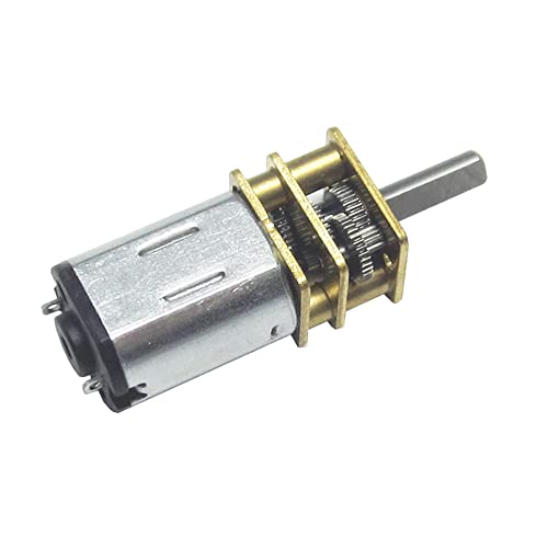 CHANCS N20 Kleiner DC-Elektromotor 3V 25RPM 10mm Wellenlänge mit Metallgetriebe für RC-DIY-Spielzeug von CHANCS