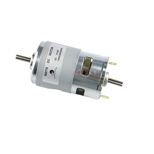 CHANCS Permanentmagnet DC 12V 775 Motor Doppelwelle 12V/24V 5mm Welle DC Motor DC Mini Getriebemotor Hohe Geschwindigkeit10000RPM/20000RPM Getriebemotor Elektronischer Kompone CHANCS Permanentmagnet DC 12V 775 Motor Doppelwelle 12V/24V 5mm Welle DC Motor DC Mini Getriebemotor Hohe Geschwindigkeit10000RPM/20000RPM Getriebemotor Elektronischer Kompone von CHANCS