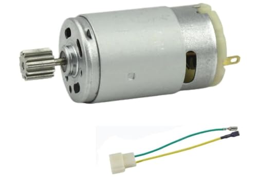 CHANCS RS390 Elektromotor DC 12V 18000RPM 12 Gang Zähne Motor für Spielzeug Auto Zubehör Dreirad Motorrad Kinderwagen von CHANCS