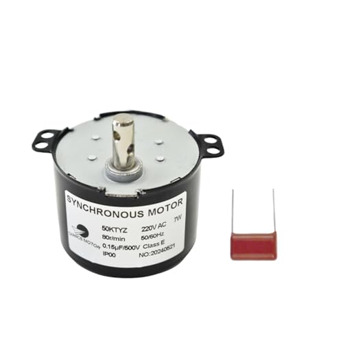 CHANCS Synchrongetriebemotor 50KTYZ 220 V 80 RPM mit niedriger Geschwindigkeit,Mini-Getriebemotor CHANCS Synchrongetriebemotor 50KTYZ 220 V 80 RPM mit niedriger Geschwindigkeit,Mini-Getriebemotor von CHANCS