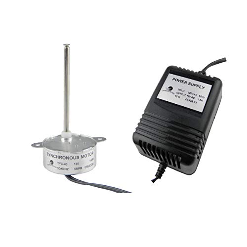 CHANCS TYC40 12V AC 5U/min Welle 74mm Synchronmotor Mit Wechselstromversorgung - Eingang 220V Ausgang AC 12V Zum Weihnachtsdekoration CHANCS TYC40 12V AC 5U/min Welle 74mm Synchronmotor Mit Wechselstromversorgung - Eingang 220V Ausgang AC 12V Zum Weihnachtsdekoration von CHANCS