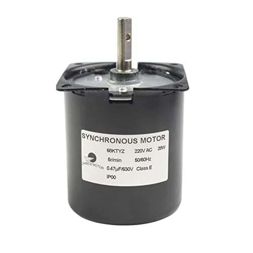 Drehzahlmindernder Getriebemotor 68KTYZ 220V 5RPM CW/CCW Untersetzungsmotor reversibel Drehmoment 70Kgf.cm Drehzahlmindernder Getriebemotor 68KTYZ 220V 5RPM CW/CCW Untersetzungsmotor reversibel Drehmoment 70Kgf.cm von CHANCS