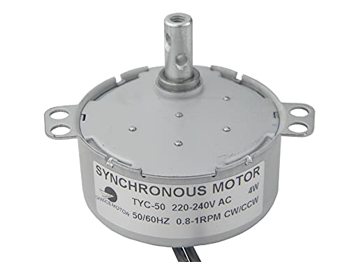 Synchronmotor TYC-50 AC 220V 0.8-1RPM CW/CCW Drehmoment 10Kg.cm 4Wr Power Getriebemoto von CHANCS