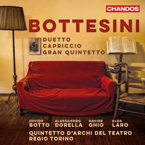Bottesini: Duetto für Klarinette, Kontrabass und Klavier / Capriccio für zwei Kontrabässe Op.19 / Gran Quintetto Op.99 von CHANDOS GROUP