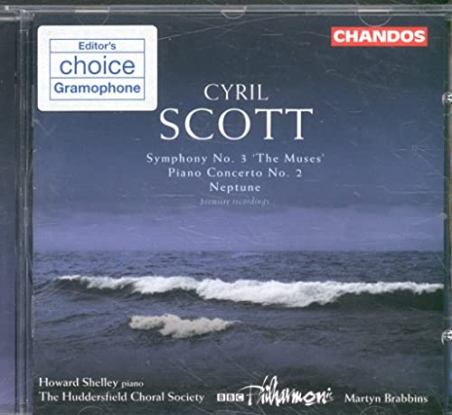 Cyrill Scott: Sinfonie Nr.3 The Muses / Klavierkonzert Nr.2 / Neptune von CHANDOS GROUP