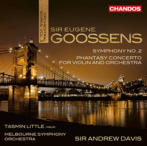 Goossens: Sinfonie Nr. 2; Phantasy Concerto, Op.63 von CHANDOS RECORDS