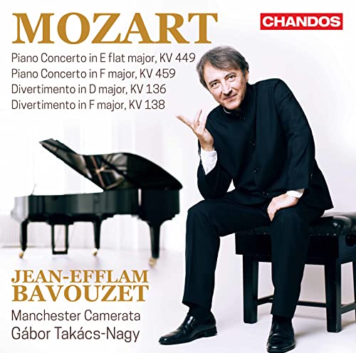 Mozart: Klavierkonzerte Vol. 2, KV 136, 138, 449, 459 von CHANDOS RECORDS