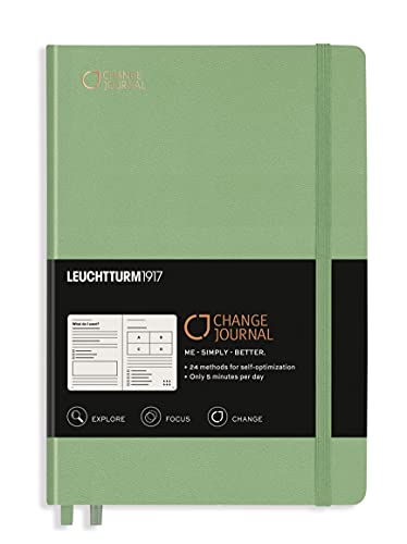 LEUCHTTURM1917 Change Journal - Erfolgsjournal mit 24 Techniken für mehr Produktivität, Achtsamkeit und Klarheit - Englisch/Salbei LEUCHTTURM1917 Change Journal - Erfolgsjournal mit 24 Techniken für mehr Produktivität, Achtsamkeit und Klarheit - Englisch/Salbei von CHANGE JOURNAL