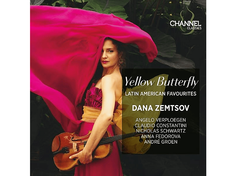 Trompete) - Claudio Constantini (bandoneon) Nicholas Schwartz (kontrabass) Anna Fedorova (piano) André Groen (perkussion) Dana Zentsov (viola) Angelo Verploegen (flügelhorn Yellow Butterfly: Latin American Favourites (CD) von CHANNEL CL
