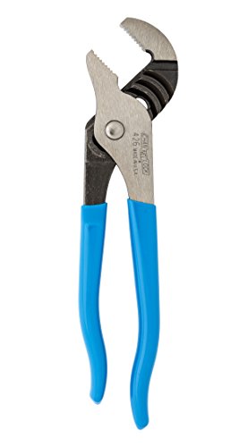 Channellock CHL426 16,5 cm gerade Backenzange mit Nut- und Federzange, Schwarz, Blau, Silber von CHANNELLOCK