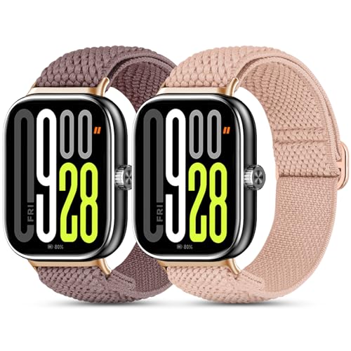 CHANRASI Elastisches Armband kompatibel mit Xiaomi Redmi Watch 5/Redmi Watch 4 Damen Herren,2 Stück Verstellbare Dehnbare Armbänder Sport Ersatz Armband für Xiaomi mi Band 9 Pro/8 Pro CHANRASI Elastisches Armband kompatibel mit Xiaomi Redmi Watch 5/Redmi Watch 4 Damen Herren,2 Stück Verstellbare Dehnbare Armbänder Sport Ersatz Armband für Xiaomi mi Band 9 Pro/8 Pro von CHANRASI