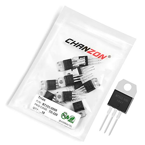 Chanzon 10 Stück BT151-500R TO-220 Triac 7.5A Transistor von CHANZON