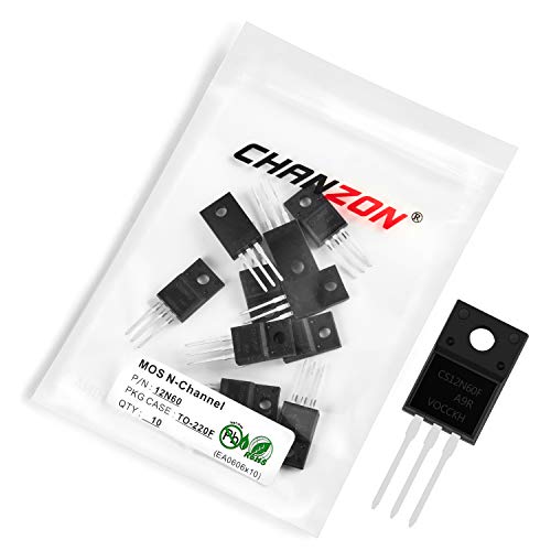 Chanzon 10pcs 12N60 TO-220F Sic Mosfet MOS N-Kanal Transistor n-fet 12A von CHANZON