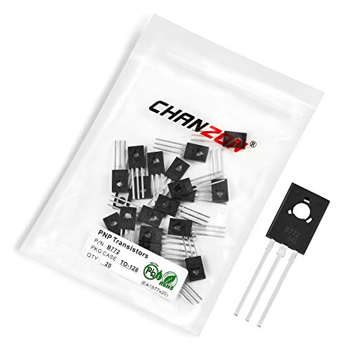 Chanzon 20 Stück B772 TO-126 PNP-Transistor -3A von CHANZON