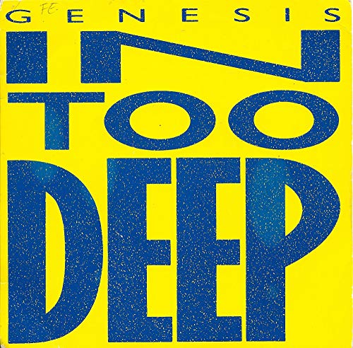 IN TOO DEEP VINYL 7" P/S GENESIS 1996 von CHARISMA