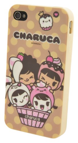 Charuca ckcam1 Schutzhülle für iPhone 4/4S, Design Charuca kawaii, Troup, gelb von CHARUCA