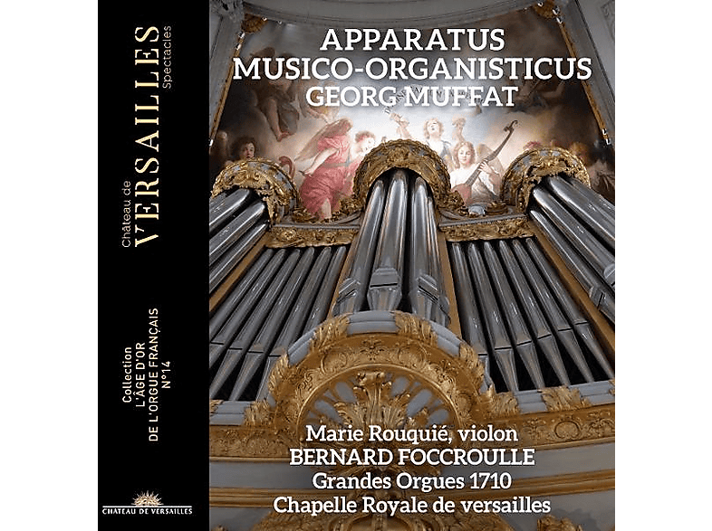 Foccroulle, Bernard/Rouquié, Marie - Apparatus musico-organisticus Sonata a violino solo (CD) von CHATEAU DE