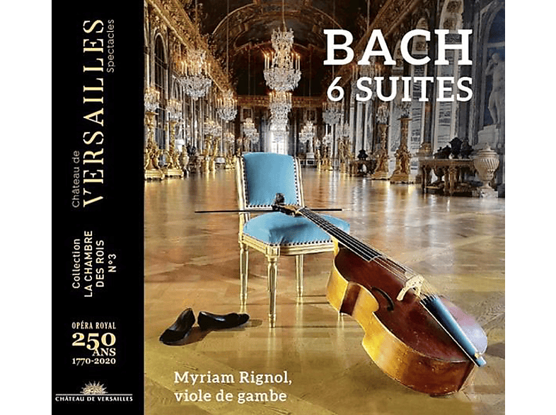 Myrian Rignol - 6 Suiten für Violoncello solo arr.für Gambe (CD) von CHATEAU DE