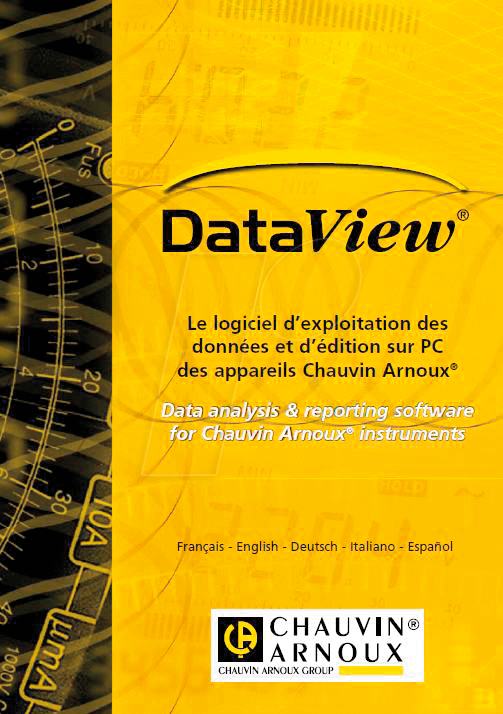 CHAU P01102095 - PC-Software DataView® von CHAUVIN ARNOUX