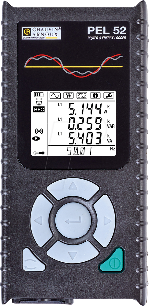 CHAU P01157167 - Datenlogger PEL 52, für Leistung und Energie von CHAUVIN ARNOUX