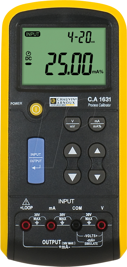 CHAU P01654402 - Kalibrator für Prozesssignale, C.A 1631 von CHAUVIN ARNOUX