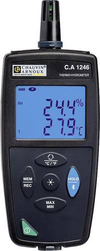 Chauvin Arnoux C.A 1246 Luftfeuchtemessgerät (Hygrometer) 3.0% rF 98.0% rF Datenlogger und Funk-USB von CHAUVIN ARNOUX