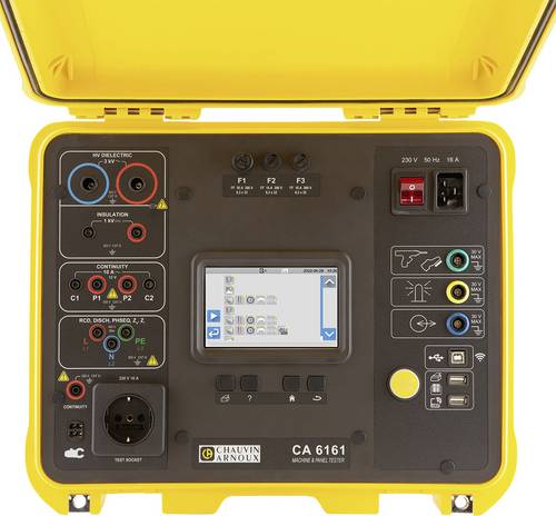 Chauvin Arnoux CA 6161 Maschinentester VDE-Norm 0113, 0413, 0600, 0660 von CHAUVIN ARNOUX