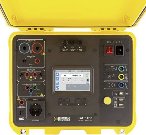 Chauvin Arnoux CA 6163 Maschinentester VDE-Norm 0113, 0413, 0600, 0660 von CHAUVIN ARNOUX