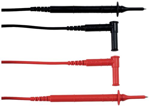 Chauvin Arnoux Messleitungs-Set [4mm Sicherheits-Stecker - ] 1.5m Rot, Schwarz 1 Set von CHAUVIN ARNOUX