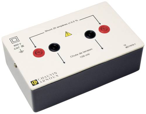 Chauvin Arnoux Messstrom 10A Spannungsabfall (num) 100mV Nebenwiderstand 10A - 100mV von CHAUVIN ARNOUX