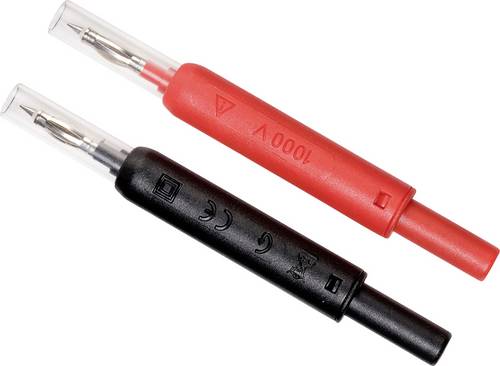Chauvin Arnoux Stecker Rot, Schwarz 1St. von CHAUVIN ARNOUX