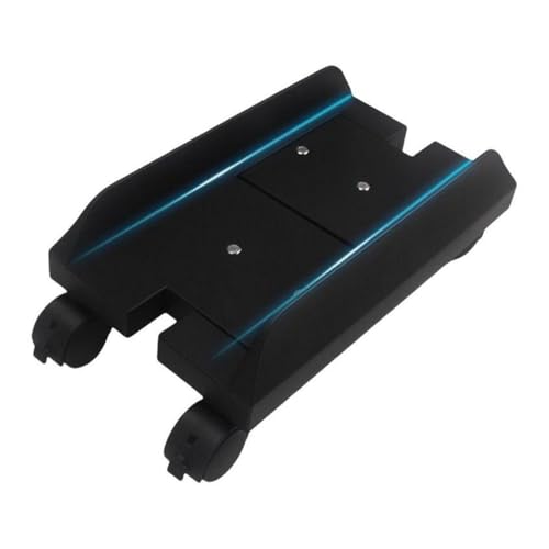 CHENGAIJIAN PC-Halterung, CPU-Halterungsständer, mobiler PC-Tower-Ständer mit um 360° drehbaren Lenkrollen, Desktop-PC-Mainframe-Halterung, Verstellbarer PC-Halterungswagen Untertischregal von CHENGAIJIAN