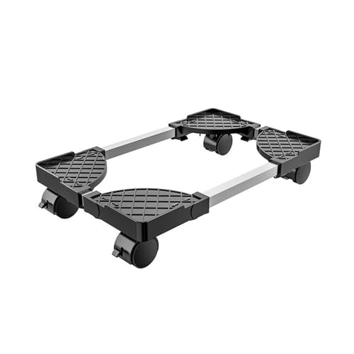 PC-Halterung, Mobiler CPU-Ständer, Kühlbasis, Chassis-Halterung mit feststellbarem Lenkrad, verstellbares Regal, CPU-Tower-Desktop-Ständer Untertischregal von CHENGAIJIAN