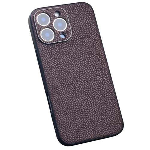 CHENHAOJUN-Echtes Leder Hülle für iPhone 16 Pro Max/16 Pro/16 Plus/16, Dünne Retro Handyhülle mit KameraSchutz Stoßfeste Business Handytasche,Braun,16 Pro Max CHENHAOJUN-Echtes Leder Hülle für iPhone 16 Pro Max/16 Pro/16 Plus/16, Dünne Retro Handyhülle mit KameraSchutz Stoßfeste Business Handytasche,Braun,16 Pro Max von CHENHAOJUN