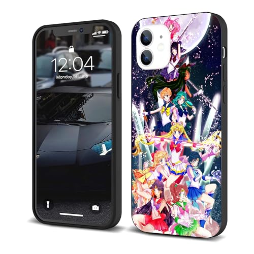 CHENQIAOHU Kompatibel mit iPhone 11, Rundumschutz, stoßfest, schlank, dünne Hülle (Anime-Sailor-Moon-Magic-2) von CHENQIAOHU