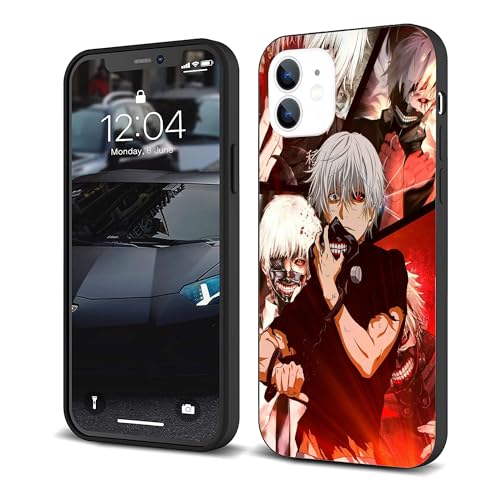 CHENQIAOHU Kompatibel mit iPhone 11, Rundumschutz, stoßfest, schlanke, dünne Abdeckung (Anime-Tokyo-Ghoul-Comic-4) von CHENQIAOHU