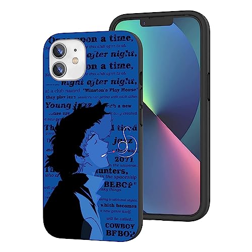 CHENQIAOHU Kompatibel mit iPhone 11 Hülle, Ganzkörperschutz Stoßfeste Schutzhülle Slim Thin Cover (Anime-Cowboy-Bebop-Comic-2) von CHENQIAOHU