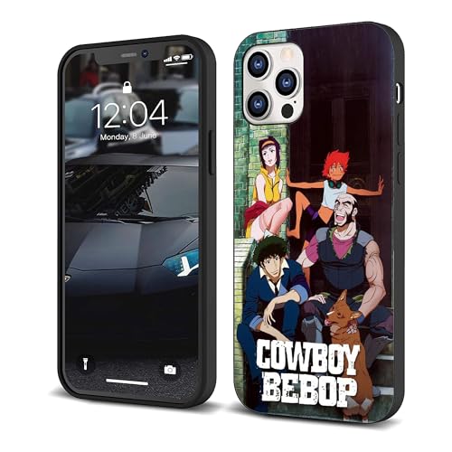 CHENQIAOHU Kompatibel mit iPhone 15 Pro, Rundumschutz, stoßfeste Schutzhülle, schlanke, dünne Abdeckung (Anime-Cowboy-Bebop-Comic-3) von CHENQIAOHU