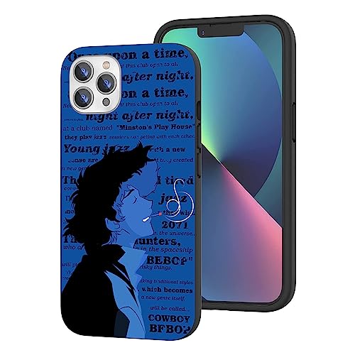 CHENQIAOHU Kompatibel mit iPhone 15 Pro Hülle, Ganzkörperschutz Stoßfeste Schutzhülle Slim Thin Cover (Anime-Cowboy-Bebop-Comic-2) von CHENQIAOHU