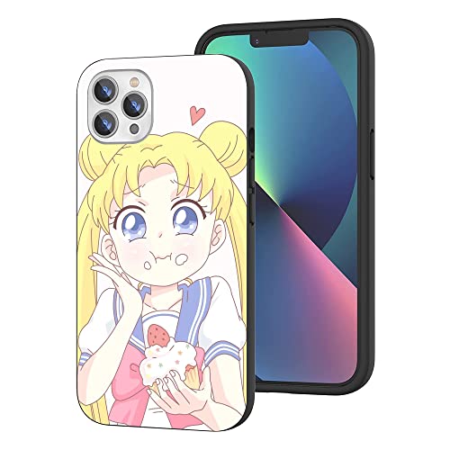 CHENQIAOHU Kompatibel mit iPhone 15 Pro Max Hülle, Ganzkörperschutz Stoßfeste Schutzhülle Slim Thin Cover (Anime-Sailor-Moon-Magic-9) von CHENQIAOHU