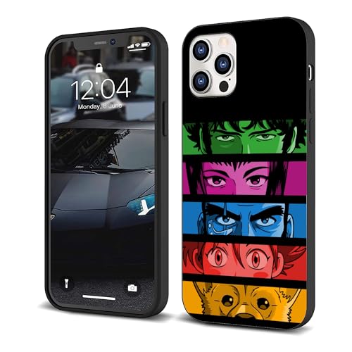 CHENQIAOHU Kompatibel mit iPhone 16 Pro, Rundumschutz, stoßfeste Schutzhülle, schlanke, dünne Abdeckung (Anime-Cowboy-Bebop-Comic-2) von CHENQIAOHU