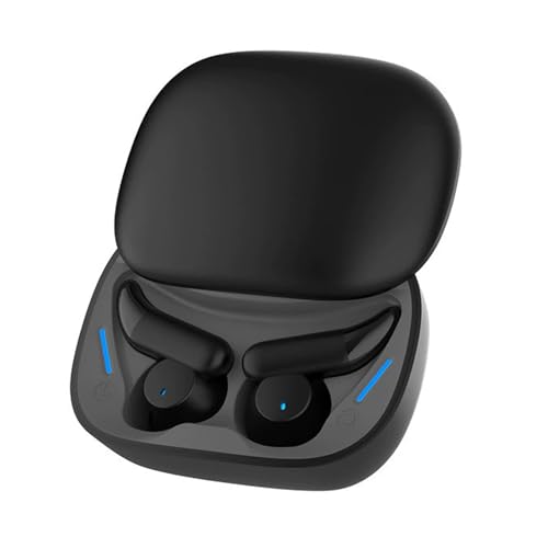 Somnioz Wireless Sleep Earbuds, Somnioz Schlaf Ohrhörer, Schlafkopfhörer, In Ear kopfhörer Bluetooth 5.3 Schlaf kopfhörer Seitenschläfer, Geräuschblockierung Ohrstöpsel für Schlafen Arbeiten (Schwarz) von CHENRI