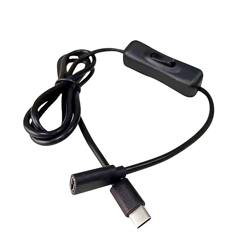 CHENZILIN Raspberry Pi Power Switch, USB C Stecker auf Typ C Buchse, Inline-On/Off-Schalter für Raspberry Pi 4 CHENZILIN Raspberry Pi Power Switch, USB C Stecker auf Typ C Buchse, Inline-On/Off-Schalter für Raspberry Pi 4 von CHENZILIN
