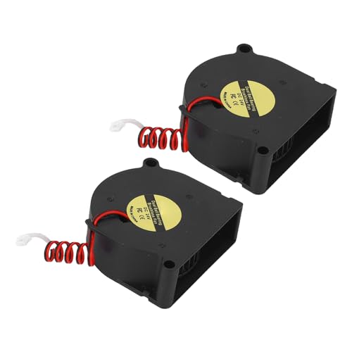 2pcs 5015 Blower -Lüfter 24V Turbo -Kühllüfter für 3D -Drucker Hotend 50 mm Dual Kugellager 3D -Drucker Extruder -Lüfter bürstenloser 2 -Pin -Kühllüfter mit 39 -Zoll -Draht 2pcs 5015 Blower -Lüfter 24V Turbo -Kühllüfter für 3D -Drucker Hotend 50 mm Dual Kugellager 3D -Drucker Extruder -Lüfter bürstenloser 2 -Pin -Kühllüfter mit 39 -Zoll -Draht von CHEOTIME