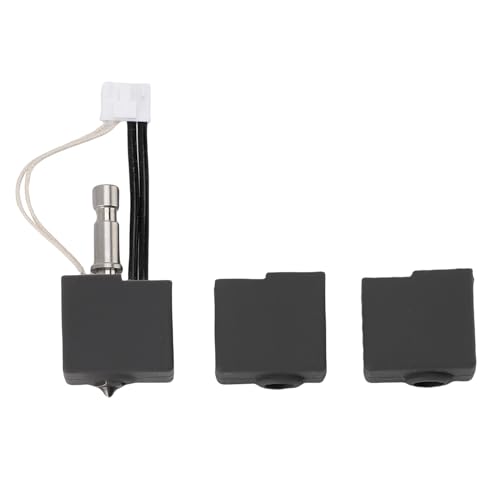 3D -Drucker verbessert gehärteter Stahl Kobra S1 gehärtetes Hotend -zusammengebautes Extruder -Printhead -Kit mit zusätzlichen 2 Silikonärmel, Hochtemperatursicher, präziser Druck (0,2 mm Düse) von CHEOTIME