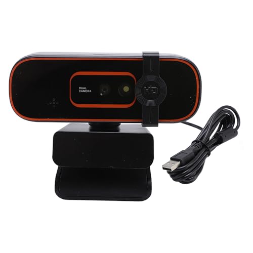 CHEOTIME 1080P HD-Webcam mit Mikrofon für den Desktop, USB-Computerkamera mit Gesichtserkennung und privater Abdeckung für PC-Zoom/Videoanrufe/Gaming/Konferenzen CHEOTIME 1080P HD-Webcam mit Mikrofon für den Desktop, USB-Computerkamera mit Gesichtserkennung und privater Abdeckung für PC-Zoom/Videoanrufe/Gaming/Konferenzen von CHEOTIME