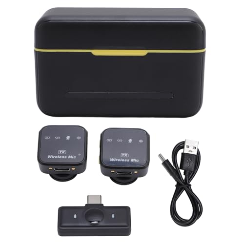 CHEOTIME 2pcs drahtloses Lavalier -Mikrofon für Android mit Ladungskoffer -Clip -Magnetikrofonen für USB C -Videoaufzeichnung Vlogging YouTube -Interviews CHEOTIME 2pcs drahtloses Lavalier -Mikrofon für Android mit Ladungskoffer -Clip -Magnetikrofonen für USB C -Videoaufzeichnung Vlogging YouTube -Interviews von CHEOTIME